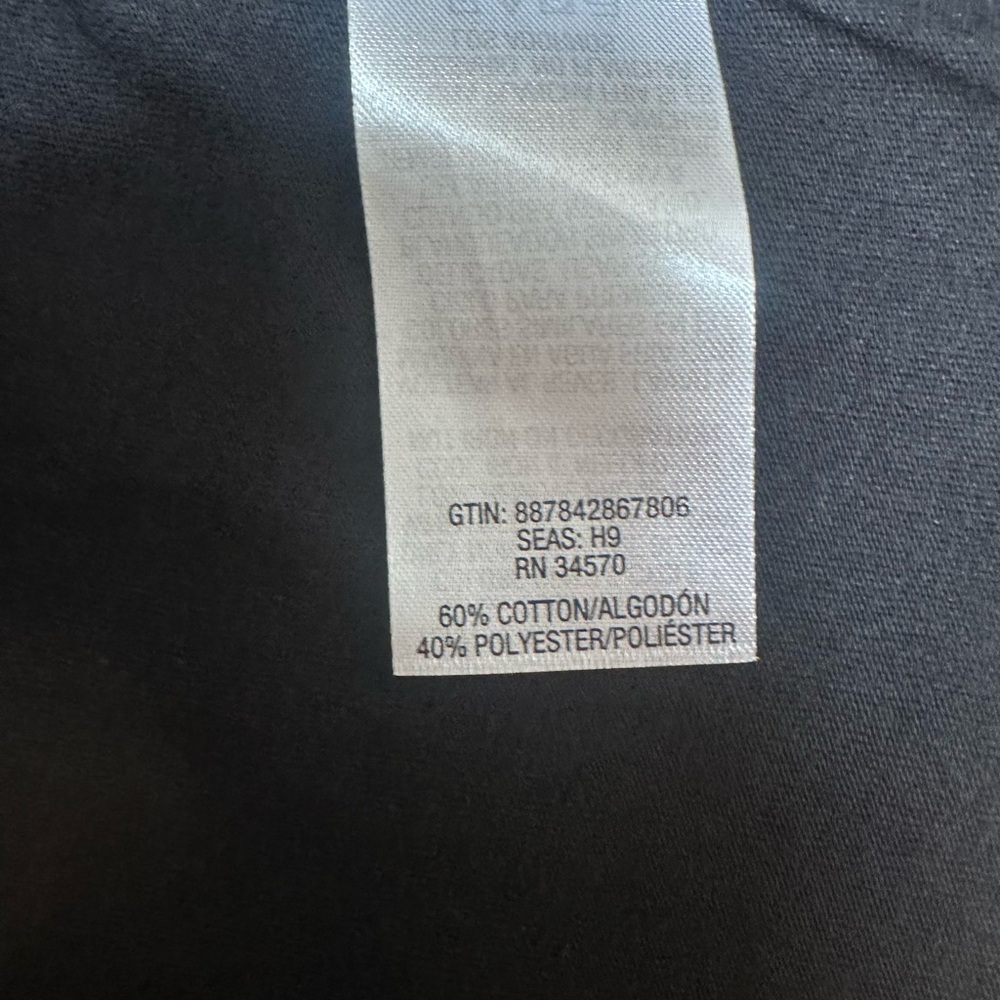 NWT Sears Black Festive Women's Long Sleeve Tee, Size XL, MSRP $20 - Picture 3 of 6